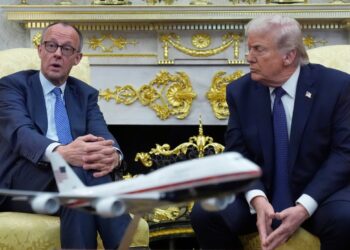 Trump says he’s weighing decreasing American troop presence in Germany after Iran feud : NPR