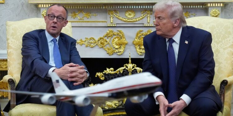 Trump says he’s weighing decreasing American troop presence in Germany after Iran feud : NPR