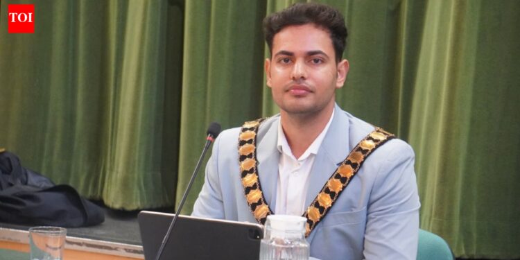 23-year-old Tushar Kumar turns into UK’s youngest Indian-origin mayor in Borehamwood