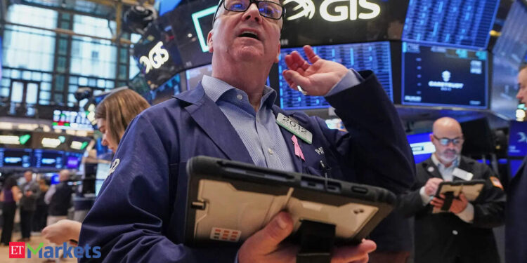 US shares as we speak: US shares slip as inflation worries push Treasury yields increased
