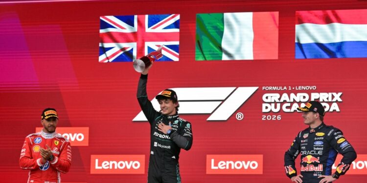 Kimi Antonelli wins fourth straight race at Canadian Grand Prix