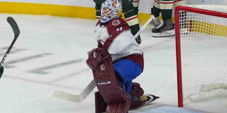 Wild chase Avalanche’s Wedgewood in second interval of Recreation 3