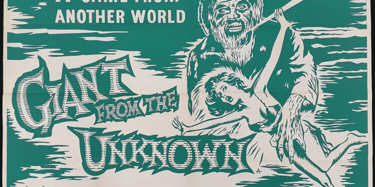 GIANT FROM THE UNKNOWN Free on Plex, Tubi and in 4K on YouTube