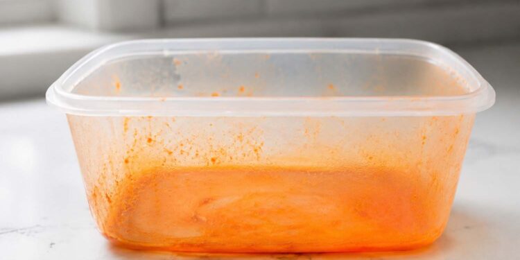 Methods to Take away Tomato Sauce Stains from Plastic Containers