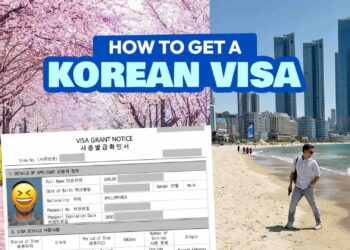 2026 KOREAN VISA Software Information for Filipinos Vacationers