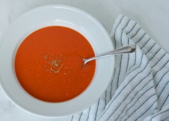 Stress Cooker Beet and Tomato Soup
