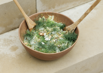 Make-Forward Fennel Salad With Dates, Blue Cheese, and Almonds