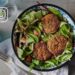Baked Falafel Salad with Tahini Dressing