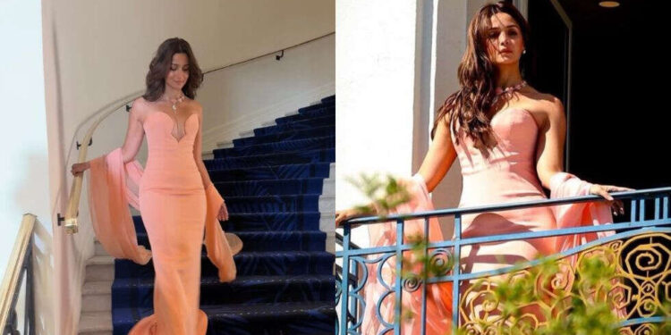 Alia Bhatt Embraces Delicate Glam in Pink Physique-hugging Ensemble for Second Cannes 2026 Look