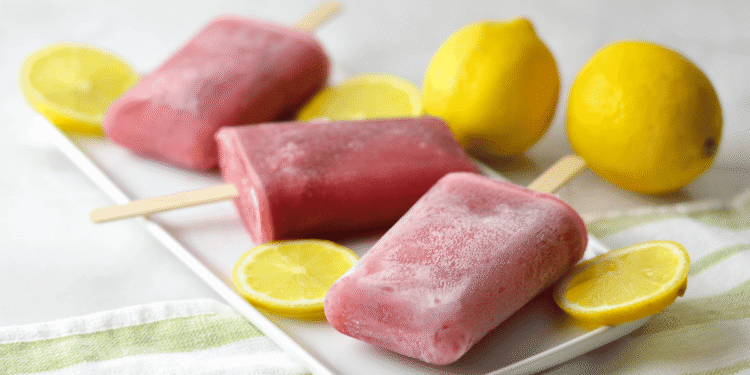 Hibiscus Lemonade Popsicles Recipe