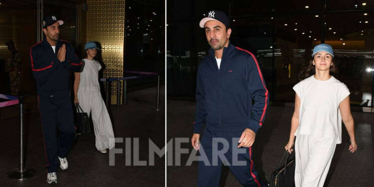 Images: Ranbir Kapoor Clicked With Alia Bhatt As She Returns From Cannes Movie Pageant