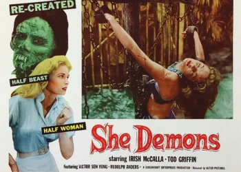 SHE DEMONS – Enjoyable ’50s trash – free on Plex, Tubi and in 4K YouTube