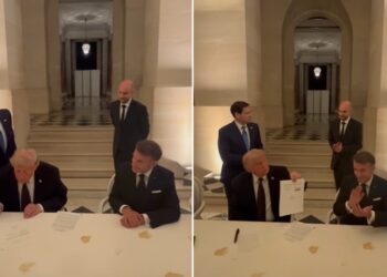 On cam: Donald Trump indicators US-Iran peace deal MoU throughout dinner with Macron at G7 in Versailles, says ‘this was not simple’