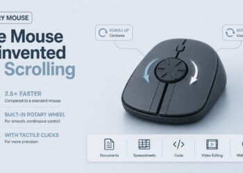 The Rotary Mouse reimagines the way in which we scroll via content material