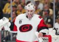 Hurricanes begin rookie Brandon Bussi for Recreation 4 of Stanley Cup Closing