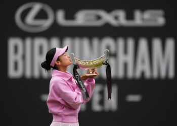 Alex Eala, contemporary off title, performs Zhang Shuai at Queen’s Membership