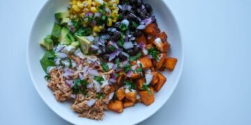 BBQ Rooster Candy Potato Bowls