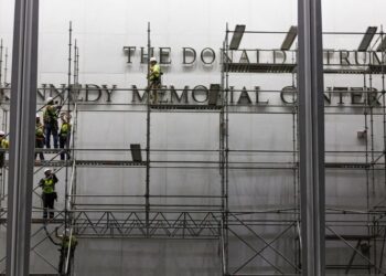 Kennedy Middle Asks For Extra Time To Take away Trump’s Identify From Facade