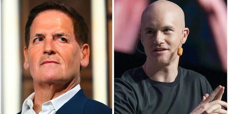 Mark Cuban has a blunt response to Coinbase CEO
