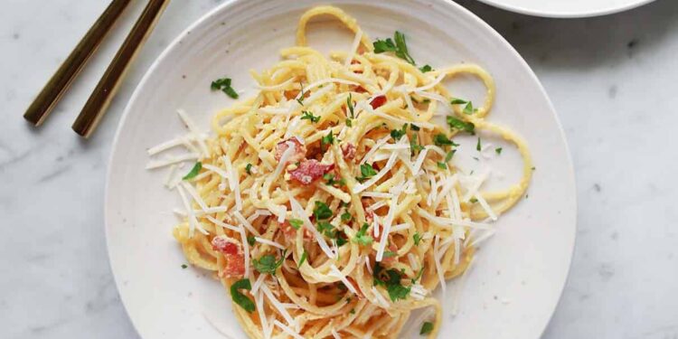 Carbonara Sauce – A Stunning Mess