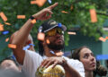 Jalen Brunson sends message to critics at championship parade