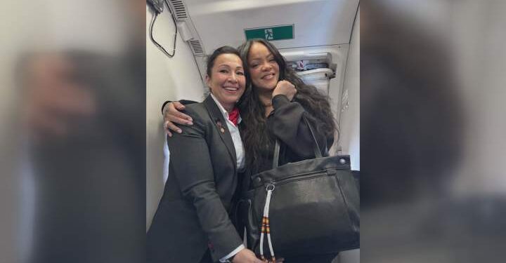 Rihanna thanks First Nations flight attendant for ‘very particular’ present
