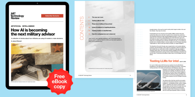 Unique eBook: How AI is changing into the subsequent army advisor