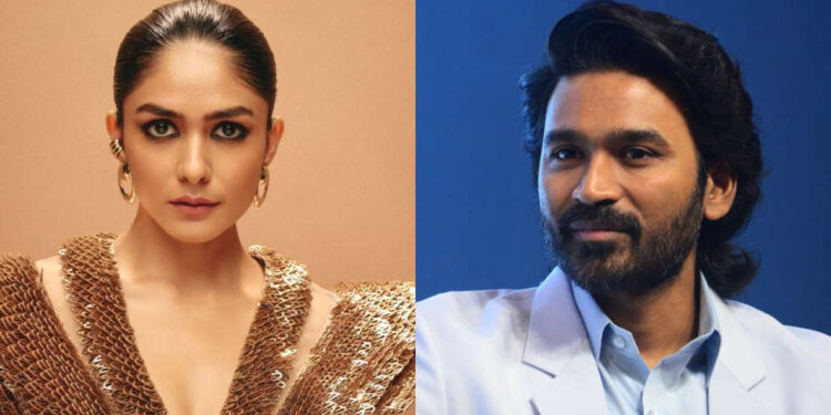 Unique: Dhanush and Mrunal Thakur’s Romance Involves a Shut