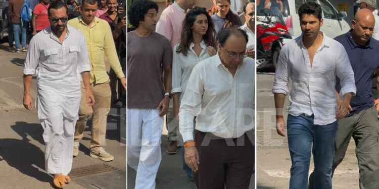 Saif Ali Khan, Farhan Akhtar and extra attend Pahlaj Nihalani’s funeral, Govinda will get emotional