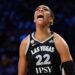 A’ja Wilson shines as Aces beat Sparks
