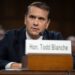 Todd Blanche AG nomination vote by Senate Judiciary postponed