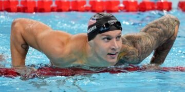Anna Moesch units American 100m freestyle document at U.S. Championships