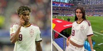 Lamine Yamal’s girlfriend Ines Garcia reacts with 4-word message after Spain knock France out to achieve FIFA World Cup last