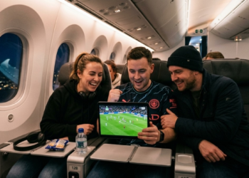 A mid air soccer occasion? How one passenger’s Wi Fi buy sparked a viral second