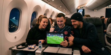 A mid air soccer occasion? How one passenger’s Wi Fi buy sparked a viral second