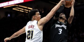 Nuggets carry again Spencer Jones, match Thunder provide