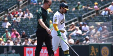 Report: Athletics catcher Shea Langeliers may miss remainder of season with torn MCL