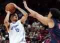 Jazz guard Trey Alexander stretchered off in NBA Summer season League sport