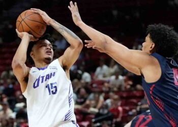 Jazz guard Trey Alexander stretchered off in NBA Summer season League sport