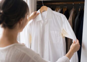 Learn how to Get Sweat Stains Out of White Shirts. 4 Strategies That Work