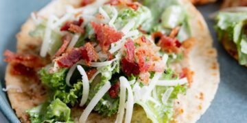 Smash Hen Caesar Tacos