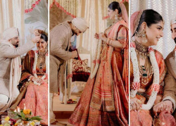 Images: Janhvi Kapoor, Khushi Kapoor Stand By Anshula Kapoor As She Marries Rohan Thakkar