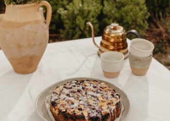 This Blueberry Cornmeal Cake Tastes Like Summer time in Each Chunk