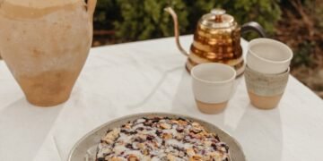 This Blueberry Cornmeal Cake Tastes Like Summer time in Each Chunk