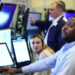 Nasdaq Slips as Chip Shares Come Below Strain
