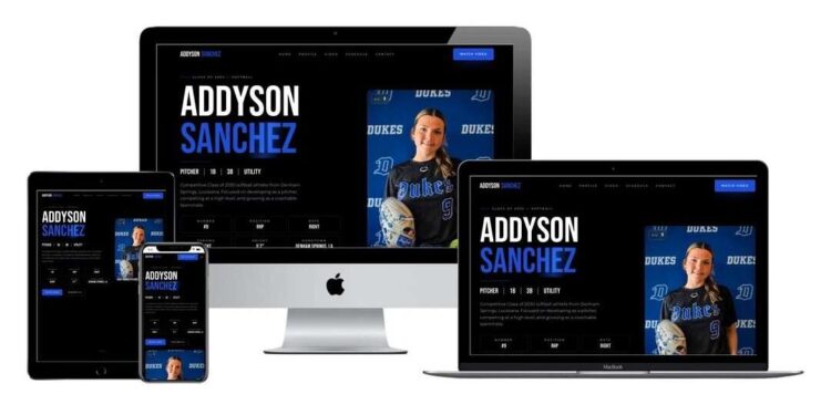 Class of 2030 Softball Pitcher Addyson Sanchez Launches Customized Recruiting Web site Constructed by BlakSheep Artistic