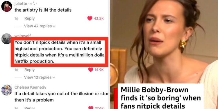 Millie Bobby Brown Addresses Enola Holmes Nail Backlash