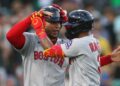 Pink Sox high A’s for 18th win in previous 20 video games