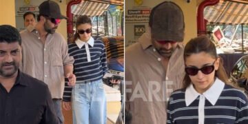 Pictures: Ranbir Kapoor And Alia Bhatt Step Out To Go to An Eye Physician?