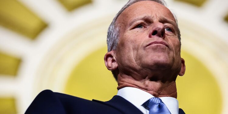 John Thune Isn’t Bowing to Trump’s Strain: ‘Present Me How This Ends’